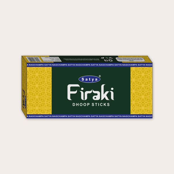 Satya Firaki Dhoop Sticks -10 Sticks (Bambooless)