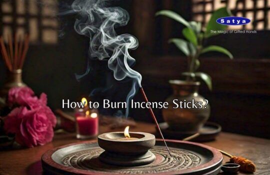 How to Burn Incense Sticks